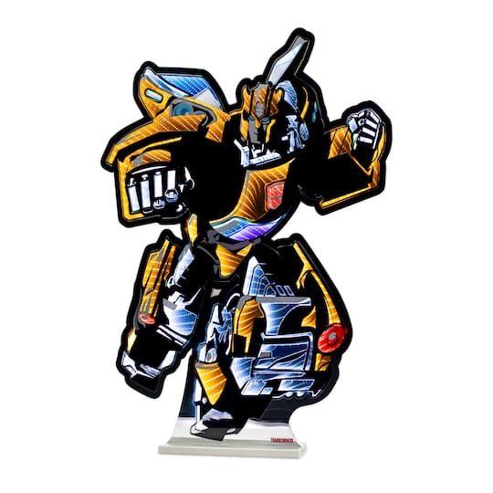 99101DS 36 in. Acrylic UL Plug Transformers Bumblebee Ekkolight, Yellow, Black & White